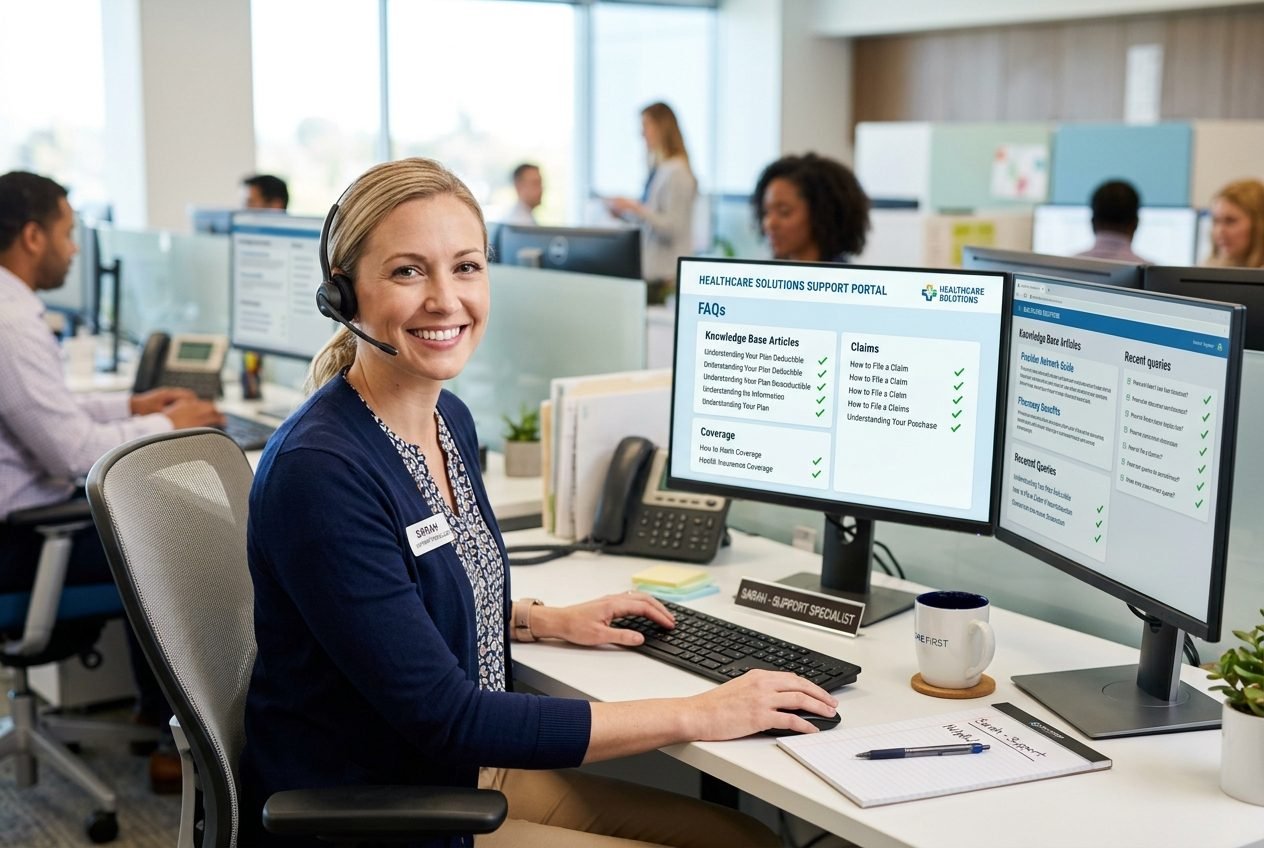 Diverse Health Insurance Support Specialists